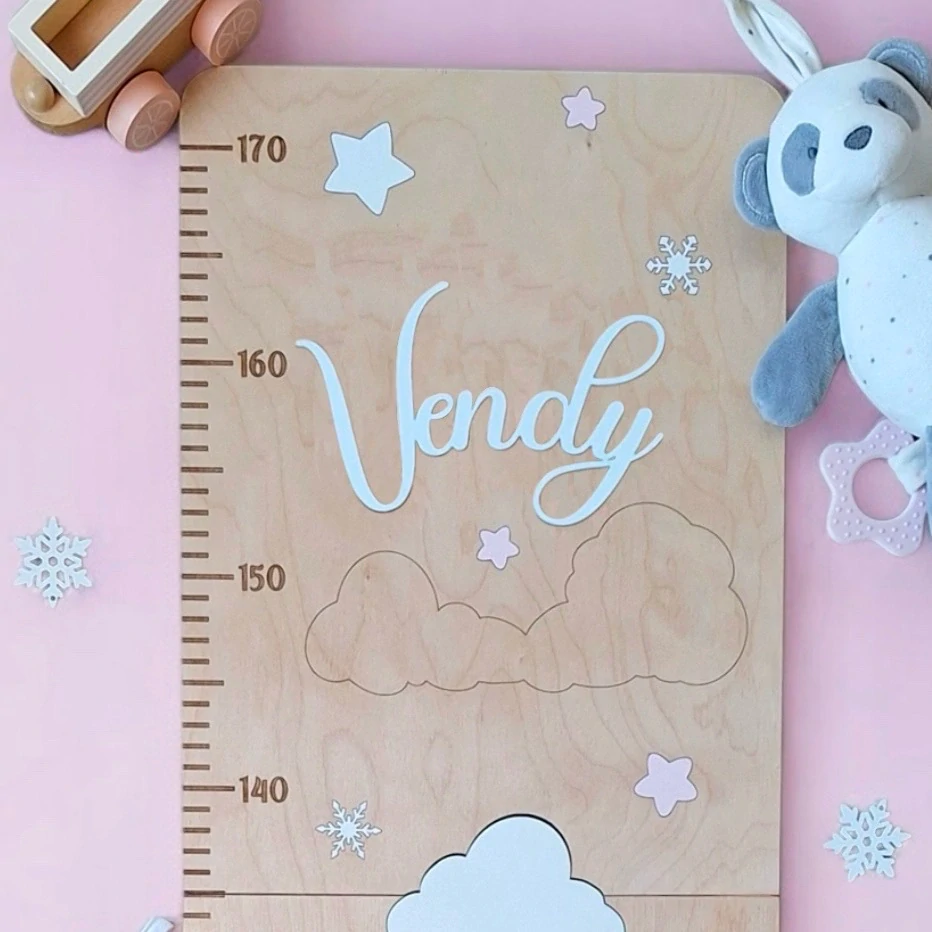 Růstový metr s VLASTNÍM MOTIVEM- zakázková výroba